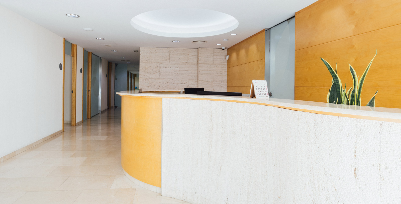 Recepción Clínica dental Oris